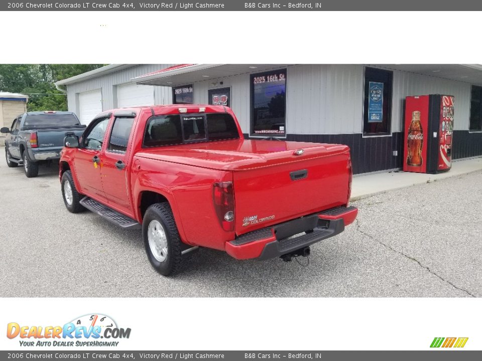 2006 Chevrolet Colorado LT Crew Cab 4x4 Victory Red / Light Cashmere Photo #4