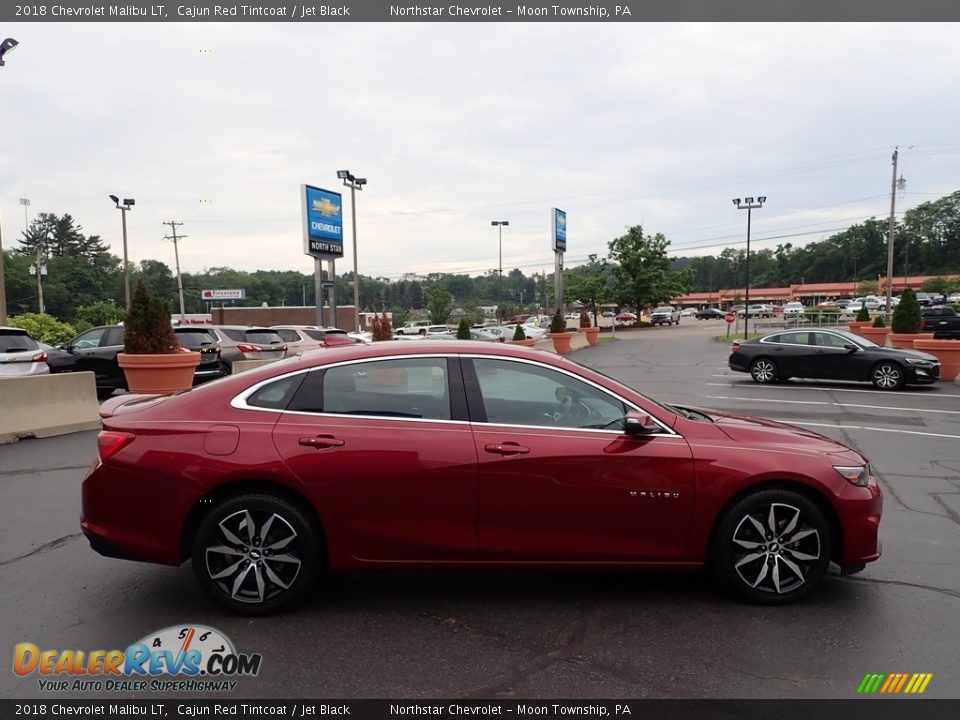 2018 Chevrolet Malibu LT Cajun Red Tintcoat / Jet Black Photo #10