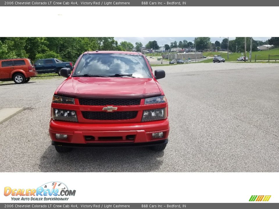 2006 Chevrolet Colorado LT Crew Cab 4x4 Victory Red / Light Cashmere Photo #9