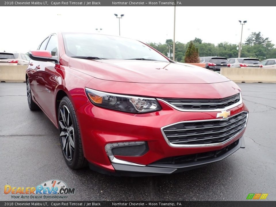 2018 Chevrolet Malibu LT Cajun Red Tintcoat / Jet Black Photo #12