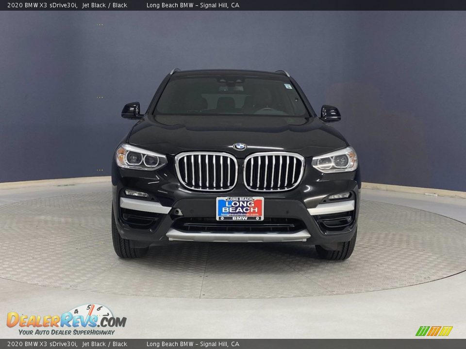 2020 BMW X3 sDrive30i Jet Black / Black Photo #2