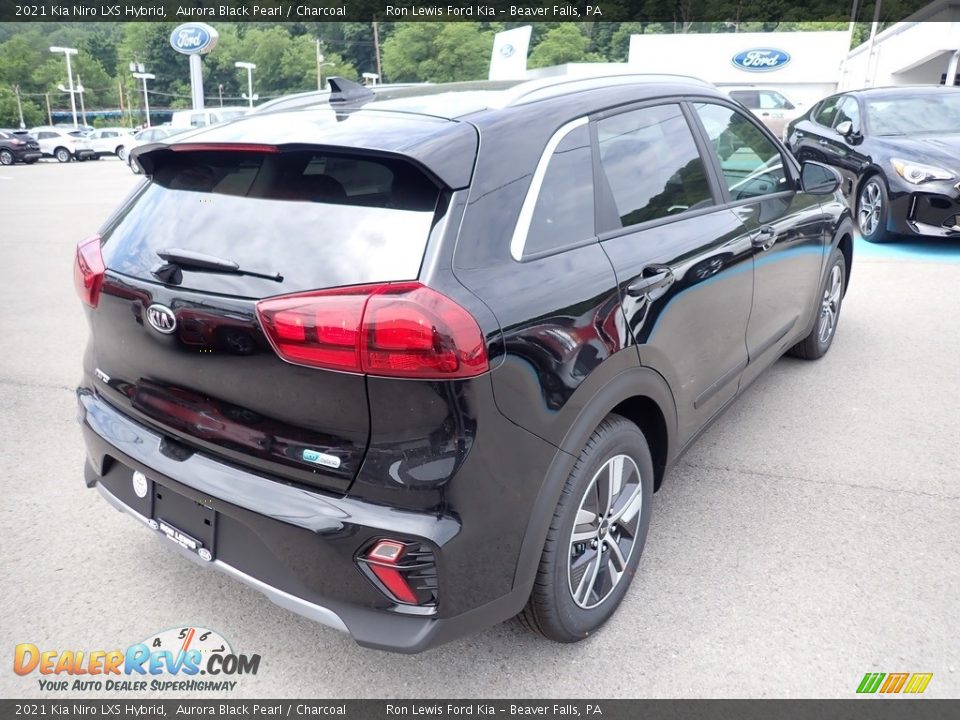 2021 Kia Niro LXS Hybrid Aurora Black Pearl / Charcoal Photo #2