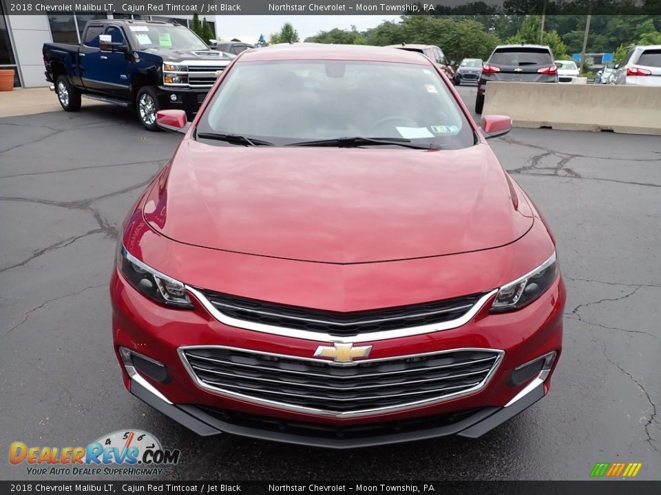 2018 Chevrolet Malibu LT Cajun Red Tintcoat / Jet Black Photo #13