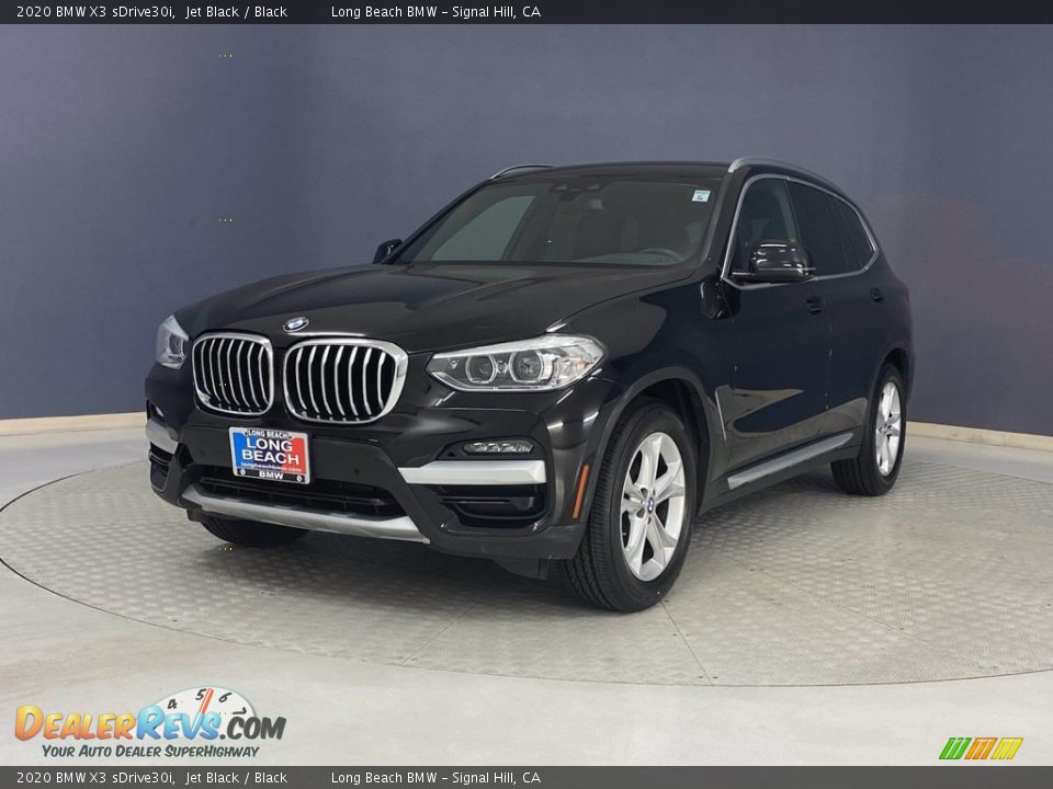 2020 BMW X3 sDrive30i Jet Black / Black Photo #3