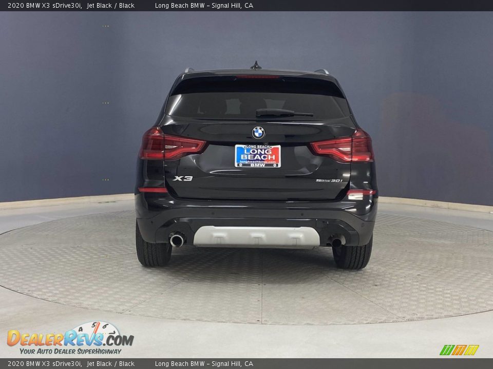 2020 BMW X3 sDrive30i Jet Black / Black Photo #4