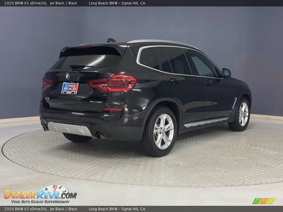 2020 BMW X3 sDrive30i Jet Black / Black Photo #5