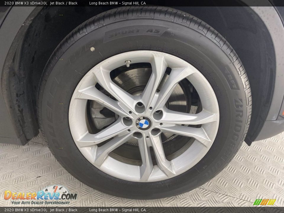 2020 BMW X3 sDrive30i Jet Black / Black Photo #6