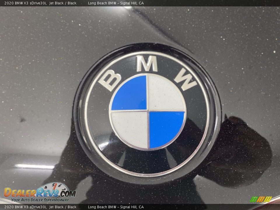 2020 BMW X3 sDrive30i Jet Black / Black Photo #8