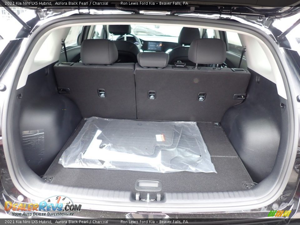 2021 Kia Niro LXS Hybrid Aurora Black Pearl / Charcoal Photo #9