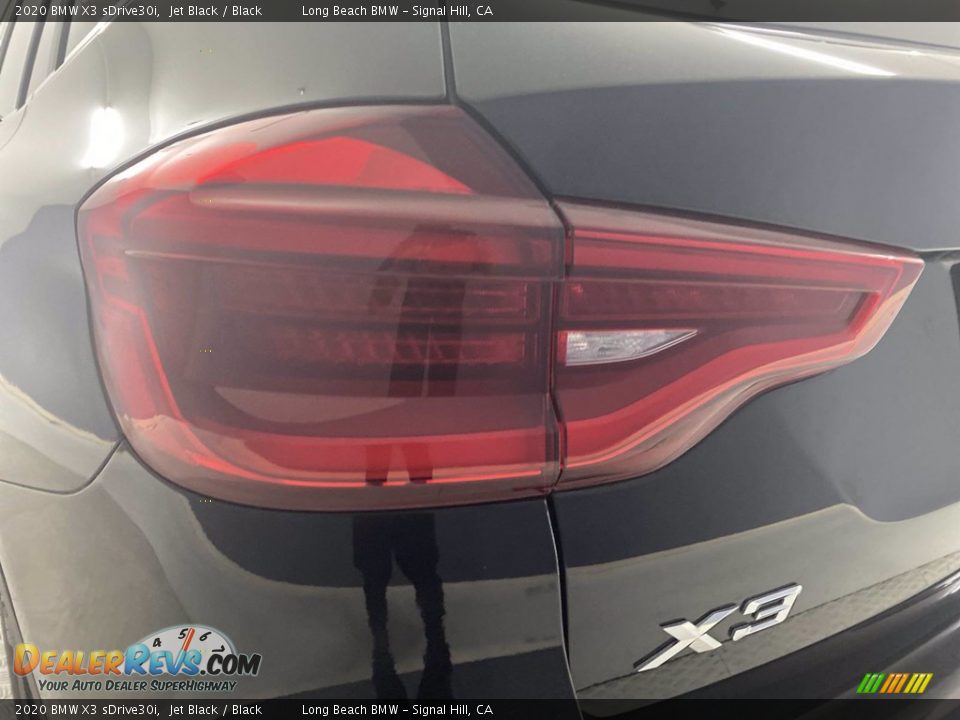 2020 BMW X3 sDrive30i Jet Black / Black Photo #9