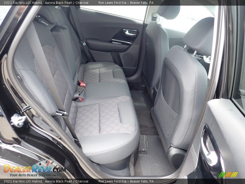 2021 Kia Niro LXS Hybrid Aurora Black Pearl / Charcoal Photo #10