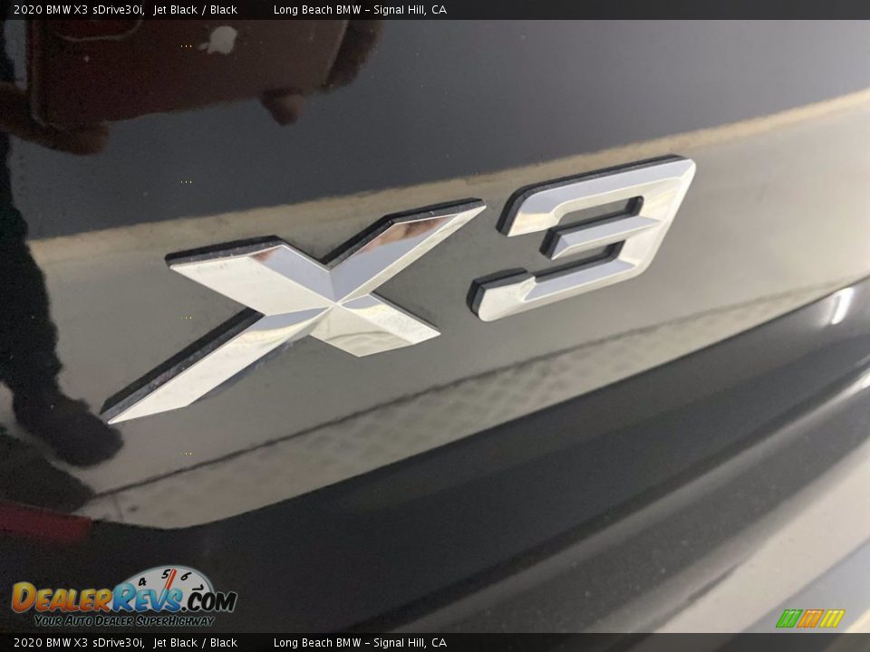 2020 BMW X3 sDrive30i Jet Black / Black Photo #11