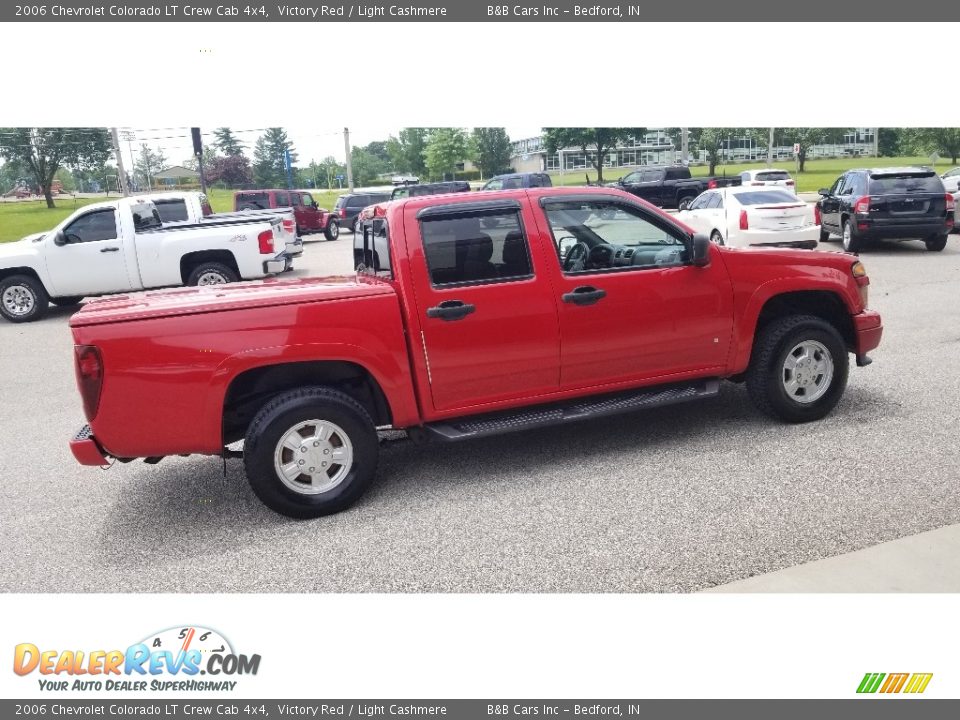 2006 Chevrolet Colorado LT Crew Cab 4x4 Victory Red / Light Cashmere Photo #24