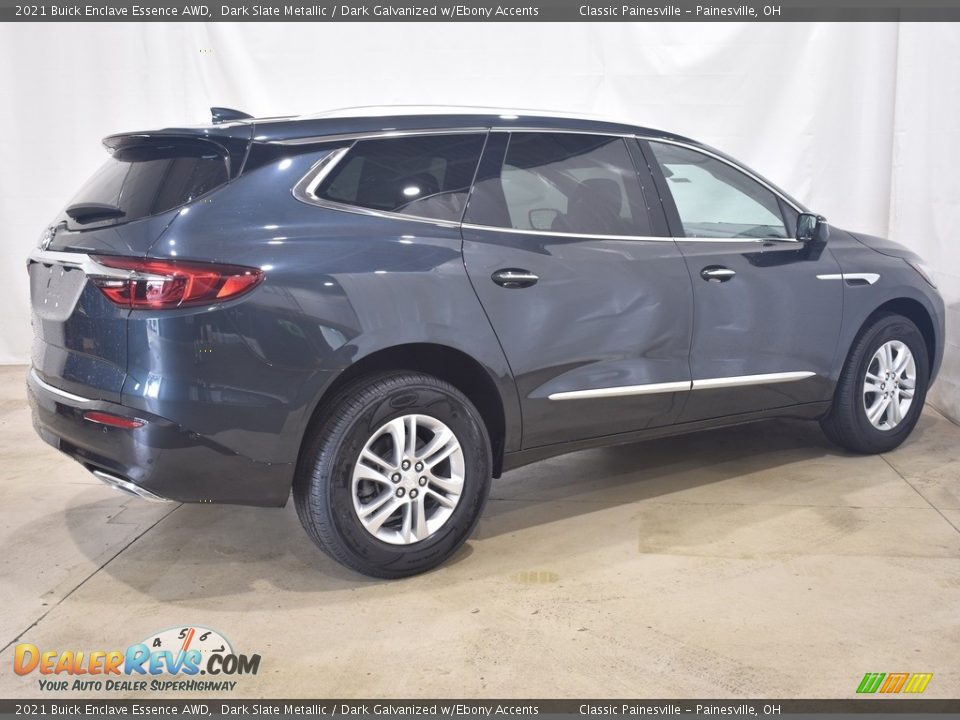 2021 Buick Enclave Essence AWD Dark Slate Metallic / Dark Galvanized w/Ebony Accents Photo #2