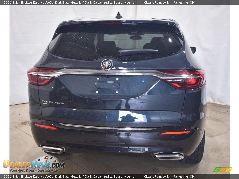 2021 Buick Enclave Essence AWD Dark Slate Metallic / Dark Galvanized w/Ebony Accents Photo #3