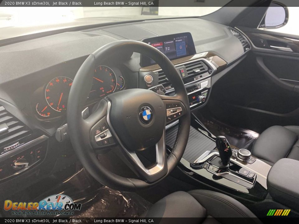 2020 BMW X3 sDrive30i Jet Black / Black Photo #16