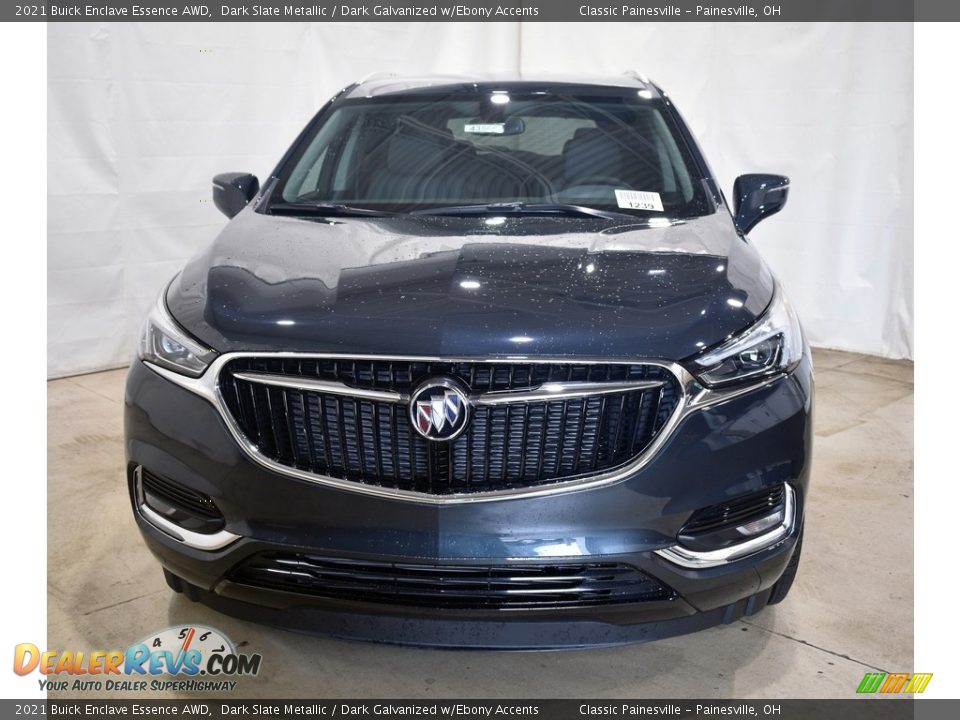 2021 Buick Enclave Essence AWD Dark Slate Metallic / Dark Galvanized w/Ebony Accents Photo #4