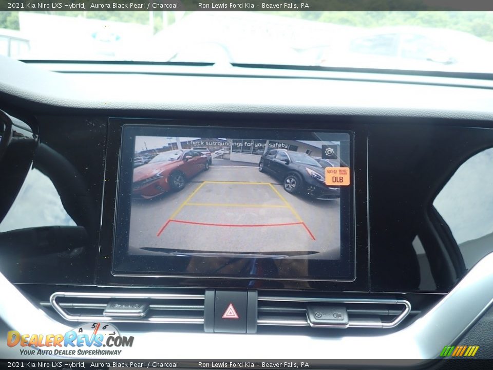 2021 Kia Niro LXS Hybrid Aurora Black Pearl / Charcoal Photo #19