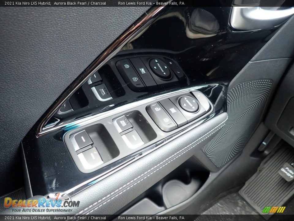 2021 Kia Niro LXS Hybrid Aurora Black Pearl / Charcoal Photo #22
