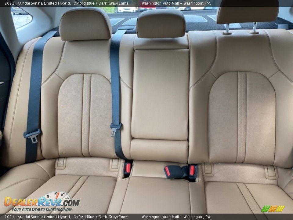 Rear Seat of 2021 Hyundai Sonata Limited Hybrid Photo #6