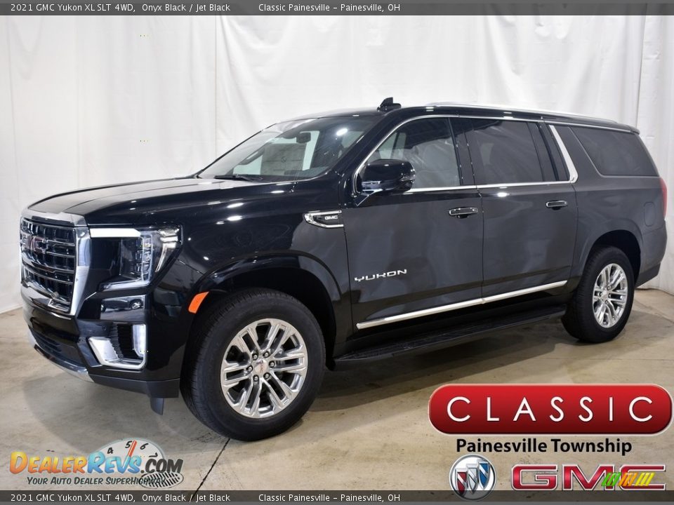 2021 GMC Yukon XL SLT 4WD Onyx Black / Jet Black Photo #1