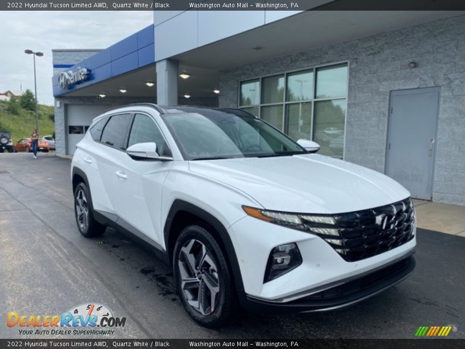 2022 Hyundai Tucson Limited AWD Quartz White / Black Photo #1