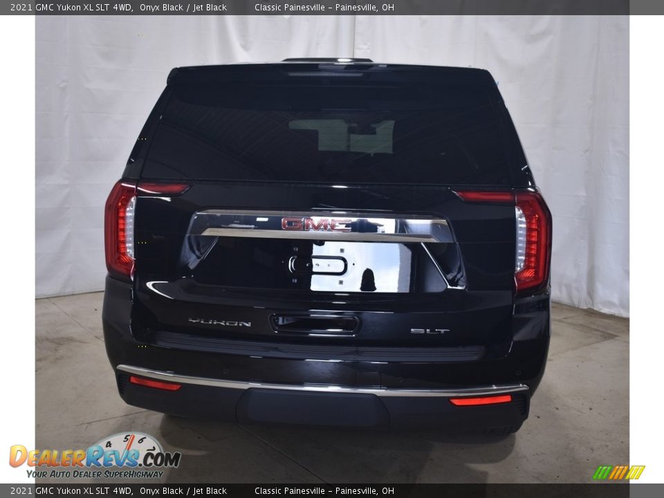 2021 GMC Yukon XL SLT 4WD Onyx Black / Jet Black Photo #3