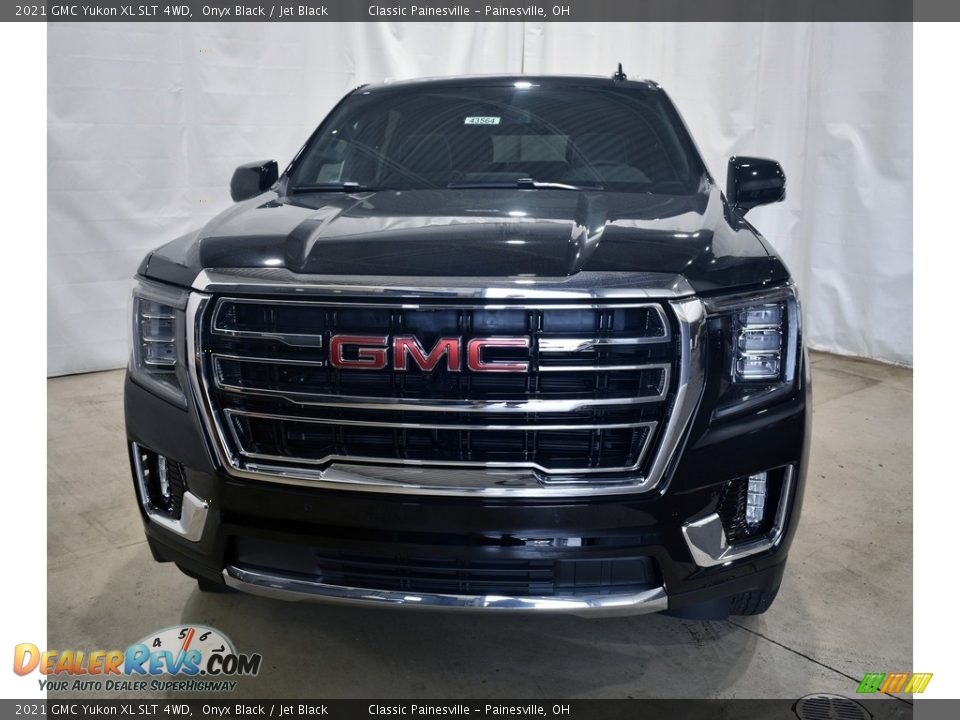 2021 GMC Yukon XL SLT 4WD Onyx Black / Jet Black Photo #4