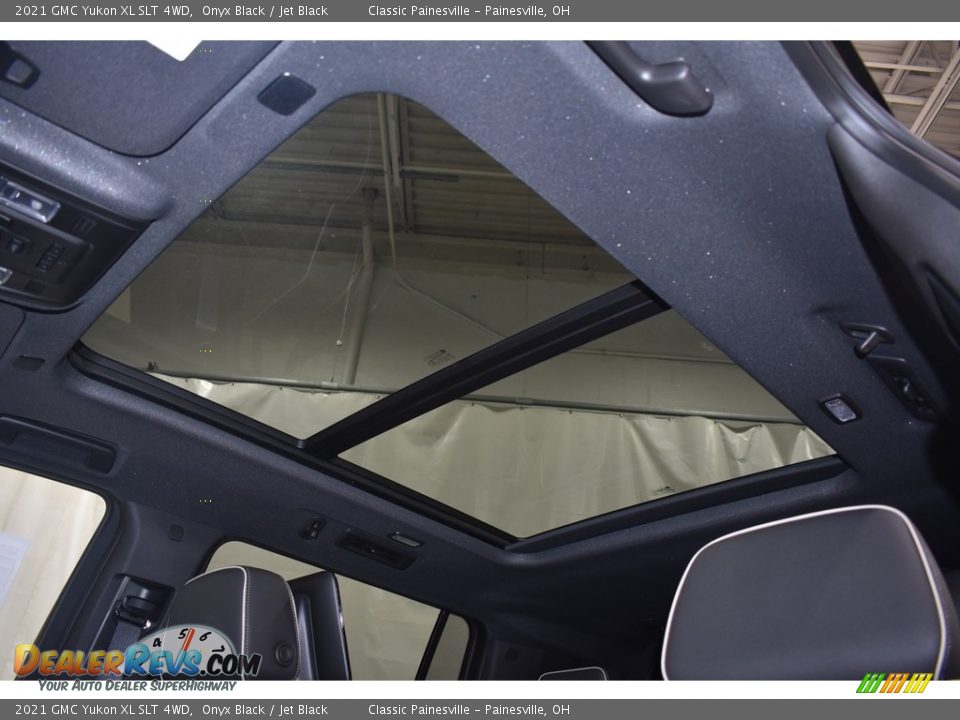 2021 GMC Yukon XL SLT 4WD Onyx Black / Jet Black Photo #6