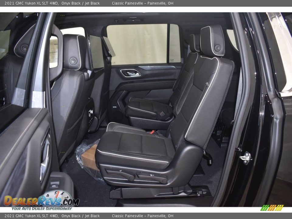 2021 GMC Yukon XL SLT 4WD Onyx Black / Jet Black Photo #8