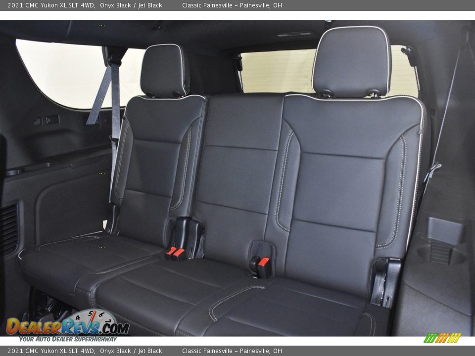 2021 GMC Yukon XL SLT 4WD Onyx Black / Jet Black Photo #9