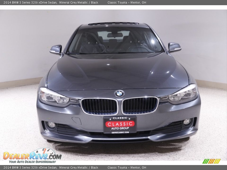 2014 BMW 3 Series 320i xDrive Sedan Mineral Grey Metallic / Black Photo #2