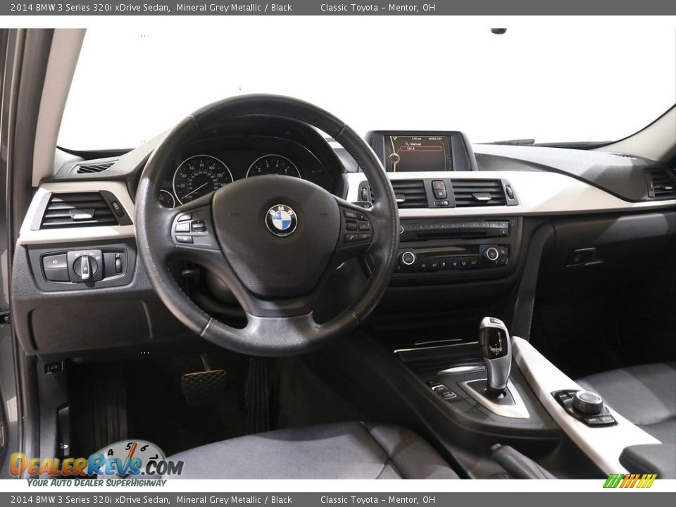 2014 BMW 3 Series 320i xDrive Sedan Mineral Grey Metallic / Black Photo #6