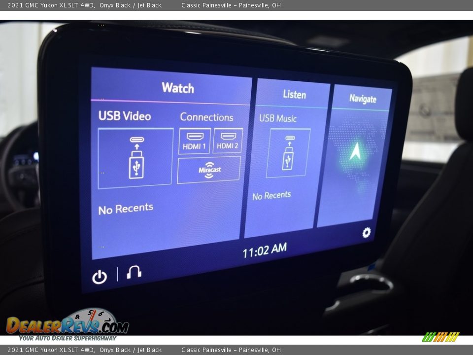 2021 GMC Yukon XL SLT 4WD Onyx Black / Jet Black Photo #15