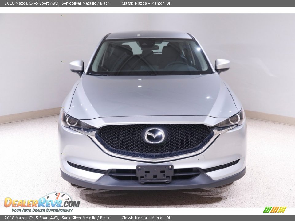2018 Mazda CX-5 Sport AWD Sonic Silver Metallic / Black Photo #2