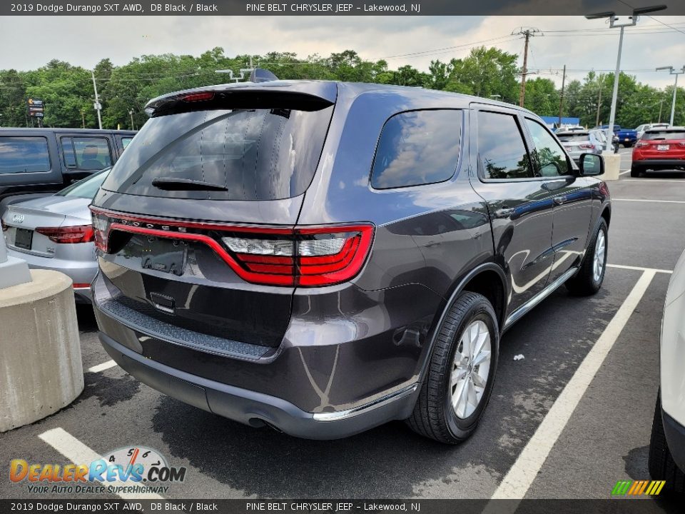 2019 Dodge Durango SXT AWD DB Black / Black Photo #4