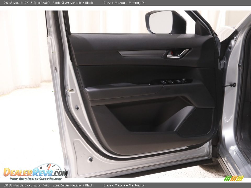2018 Mazda CX-5 Sport AWD Sonic Silver Metallic / Black Photo #4