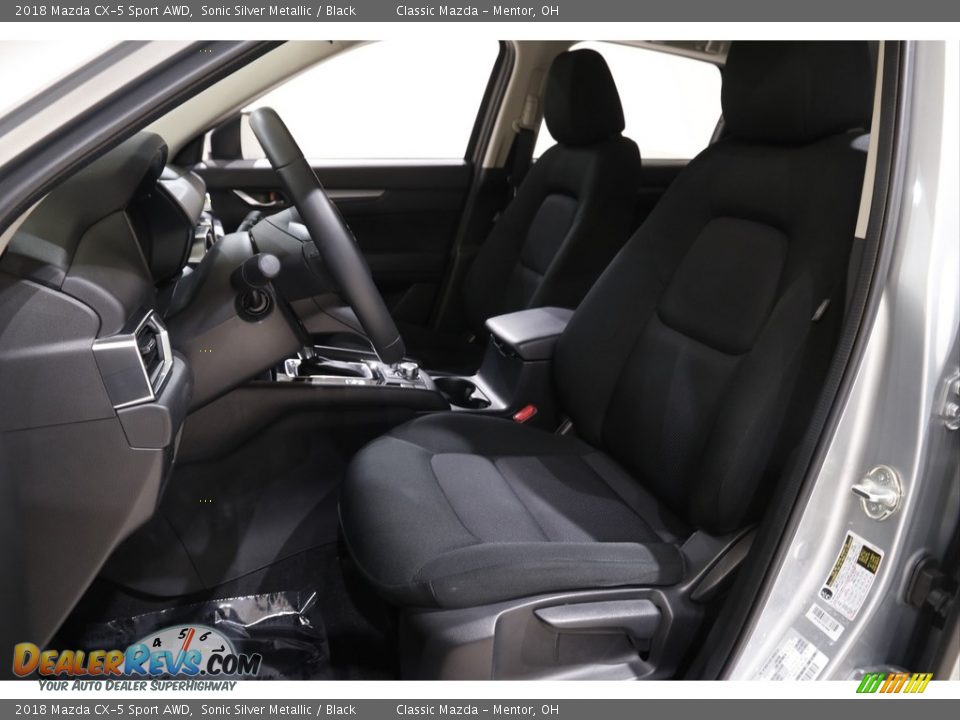 2018 Mazda CX-5 Sport AWD Sonic Silver Metallic / Black Photo #5