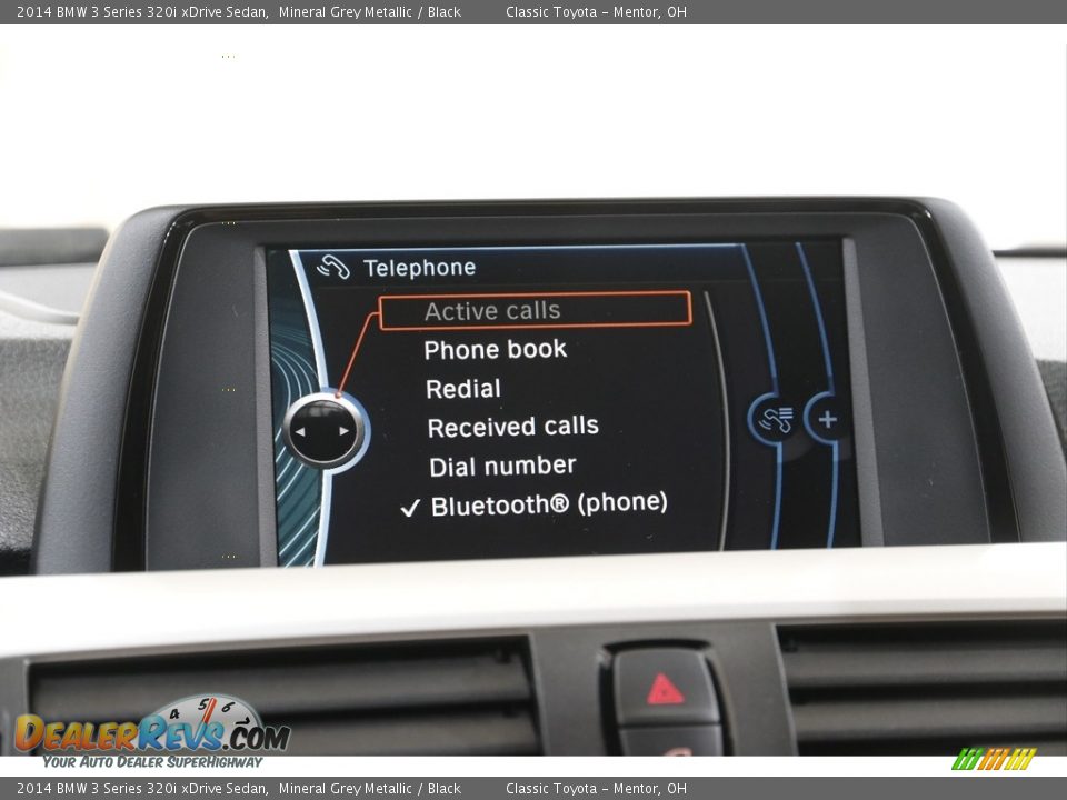 2014 BMW 3 Series 320i xDrive Sedan Mineral Grey Metallic / Black Photo #11
