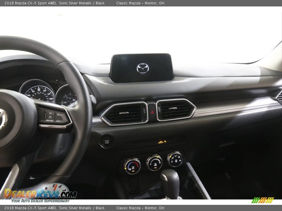 2018 Mazda CX-5 Sport AWD Sonic Silver Metallic / Black Photo #9