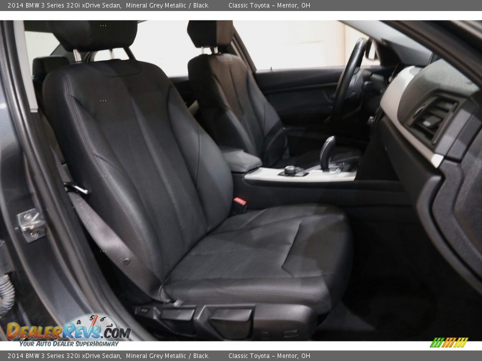2014 BMW 3 Series 320i xDrive Sedan Mineral Grey Metallic / Black Photo #16