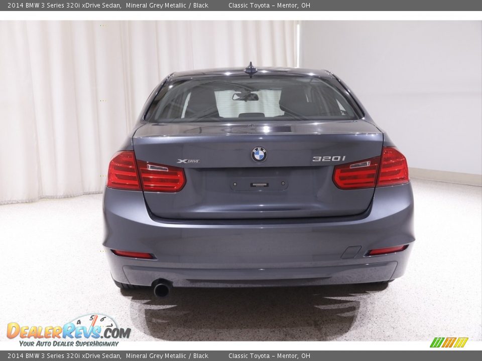 2014 BMW 3 Series 320i xDrive Sedan Mineral Grey Metallic / Black Photo #19