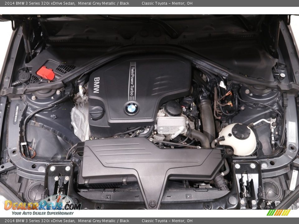 2014 BMW 3 Series 320i xDrive Sedan Mineral Grey Metallic / Black Photo #20