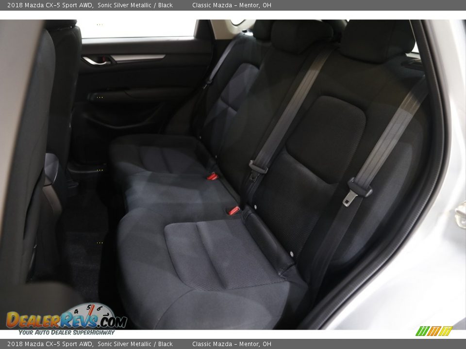 2018 Mazda CX-5 Sport AWD Sonic Silver Metallic / Black Photo #16