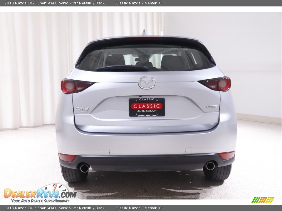2018 Mazda CX-5 Sport AWD Sonic Silver Metallic / Black Photo #17