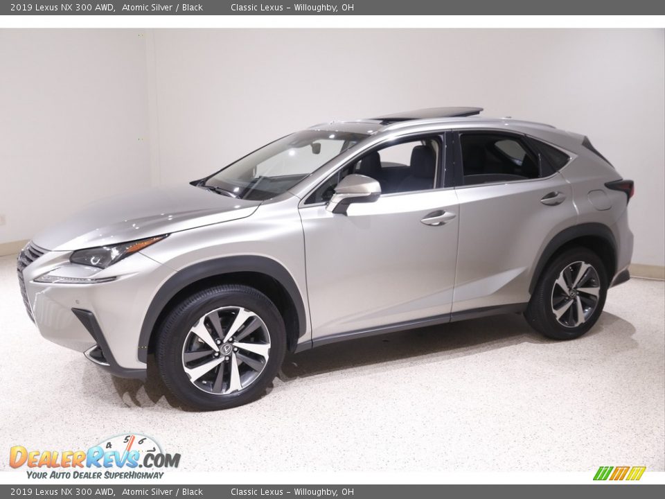 2019 Lexus NX 300 AWD Atomic Silver / Black Photo #3