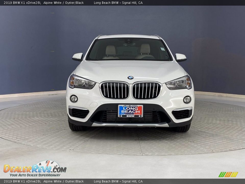 2019 BMW X1 xDrive28i Alpine White / Oyster/Black Photo #2