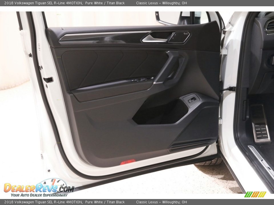2018 Volkswagen Tiguan SEL R-Line 4MOTION Pure White / Titan Black Photo #4