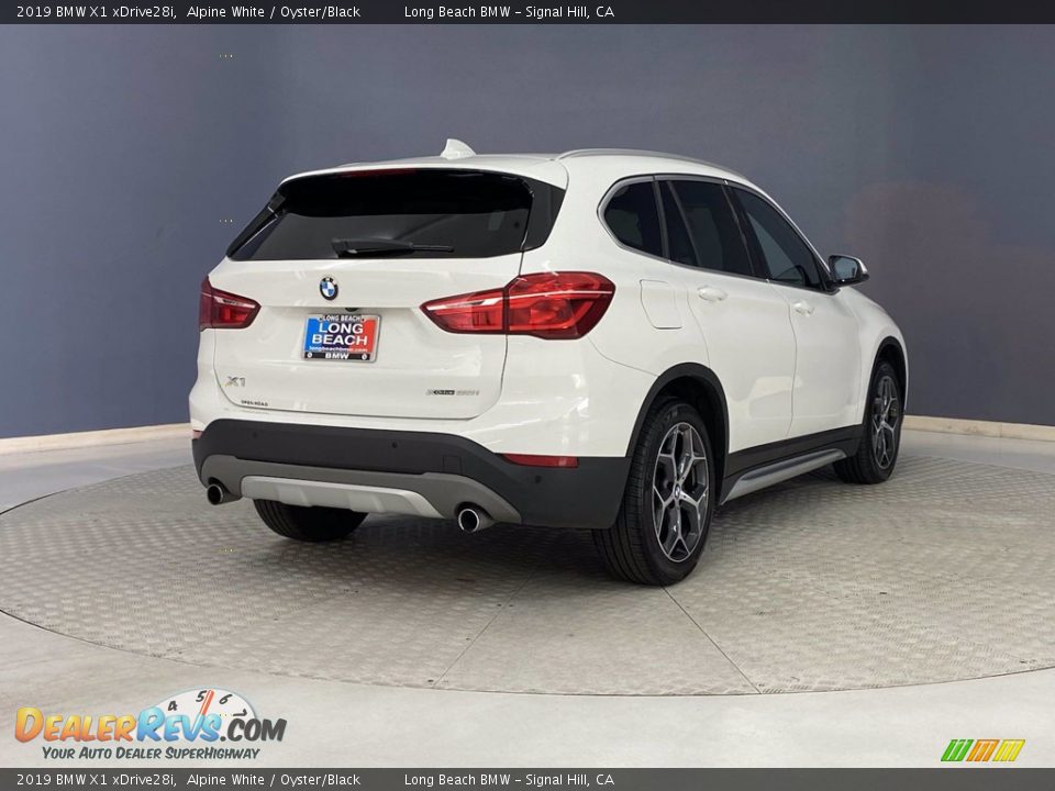 2019 BMW X1 xDrive28i Alpine White / Oyster/Black Photo #5