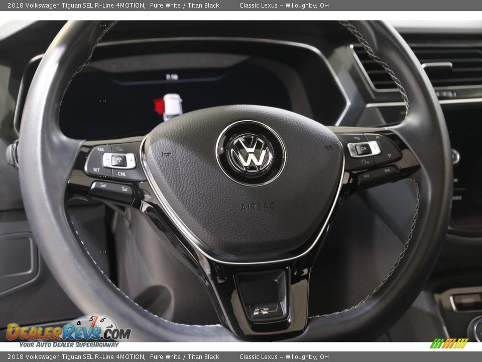 2018 Volkswagen Tiguan SEL R-Line 4MOTION Pure White / Titan Black Photo #7